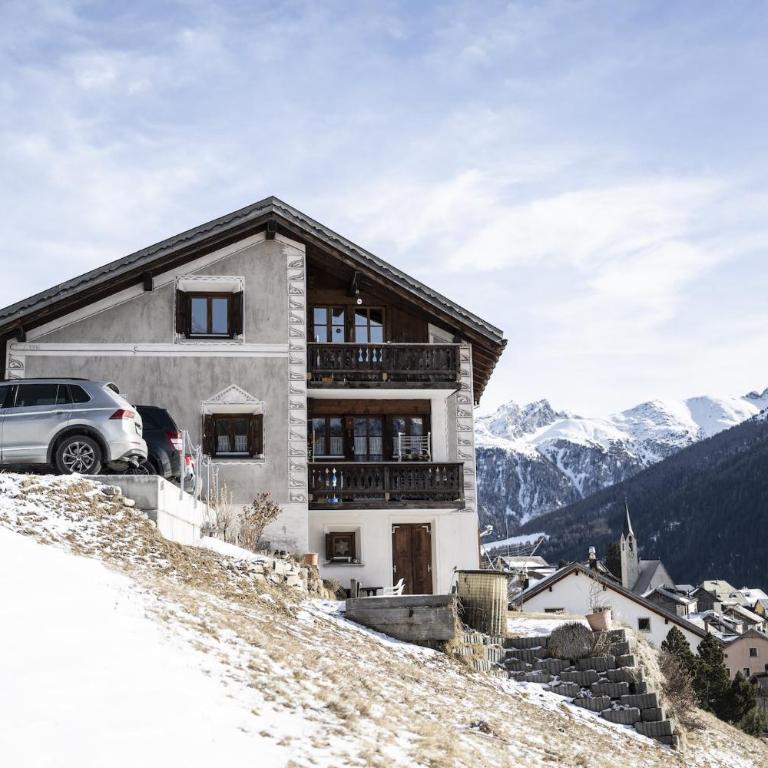 Chasa Sur Chafarrer - Apartment mit 1 Schlafzimmer - 25