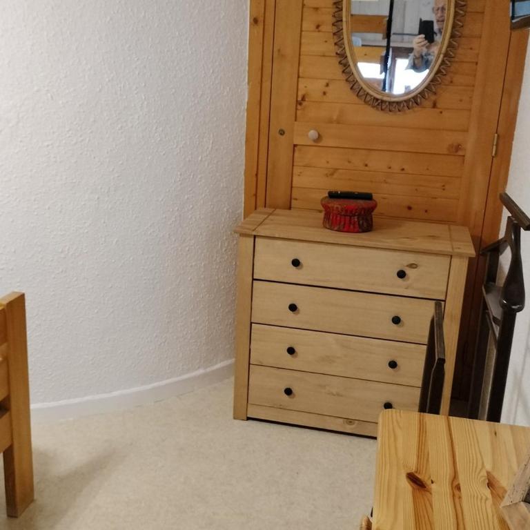 Appartement mezzanine 4 pers, sud, balcon, Valloire - FR-1-263-27 - Studio - 12