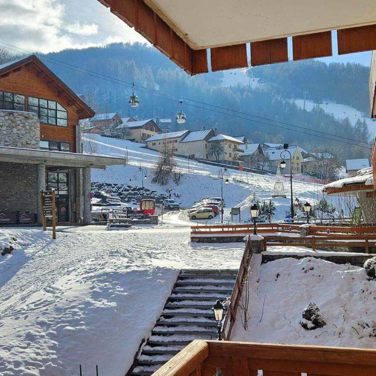 Charmant T2 cabine pour 4 pers., balcon sud-est, Wifi à Valloire - FR-1-263-531 - Appartement - 14