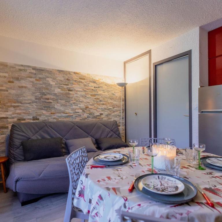 Studio cabine tout confort pour 4, terrasse sud-ouest - FR-1-263-555 - Estudio - 5