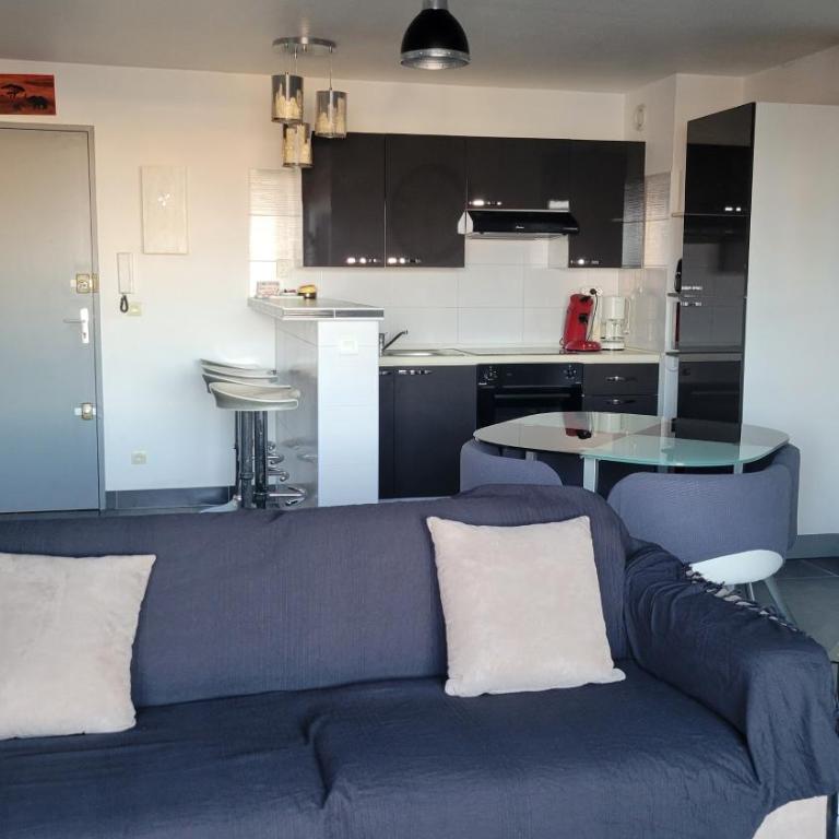 Grand studio avec ascenseur, parking et terrasse - Estudio con sofá cama - 10