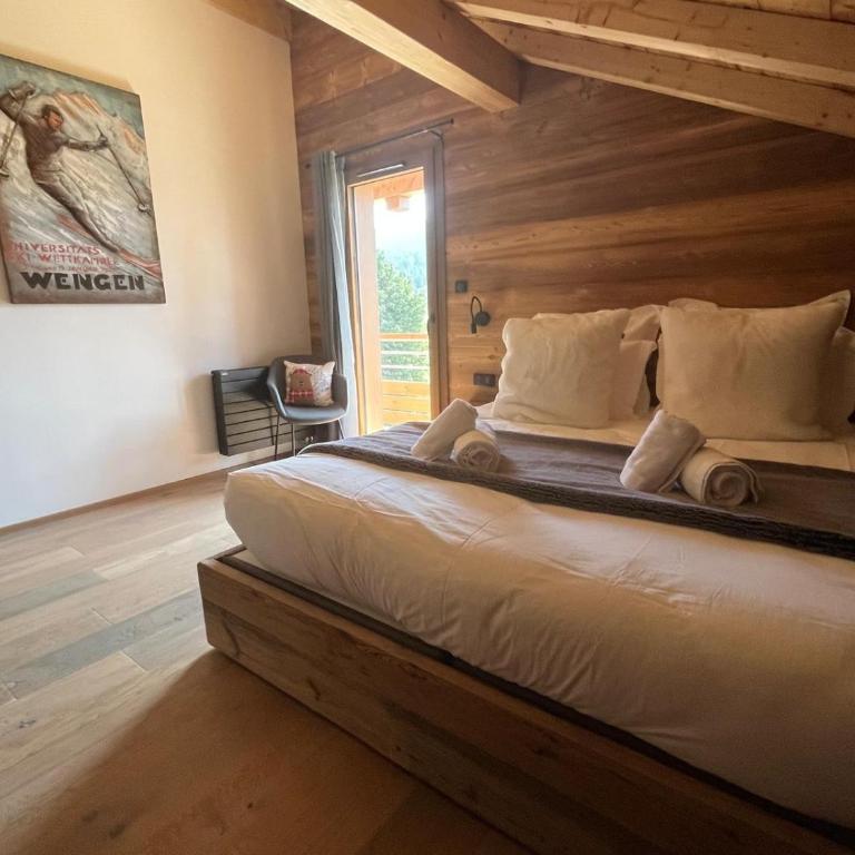Chalet Les Roitelets 5 étoiles avec jacuzzi sauna - Chalet 4 Chambres - 16