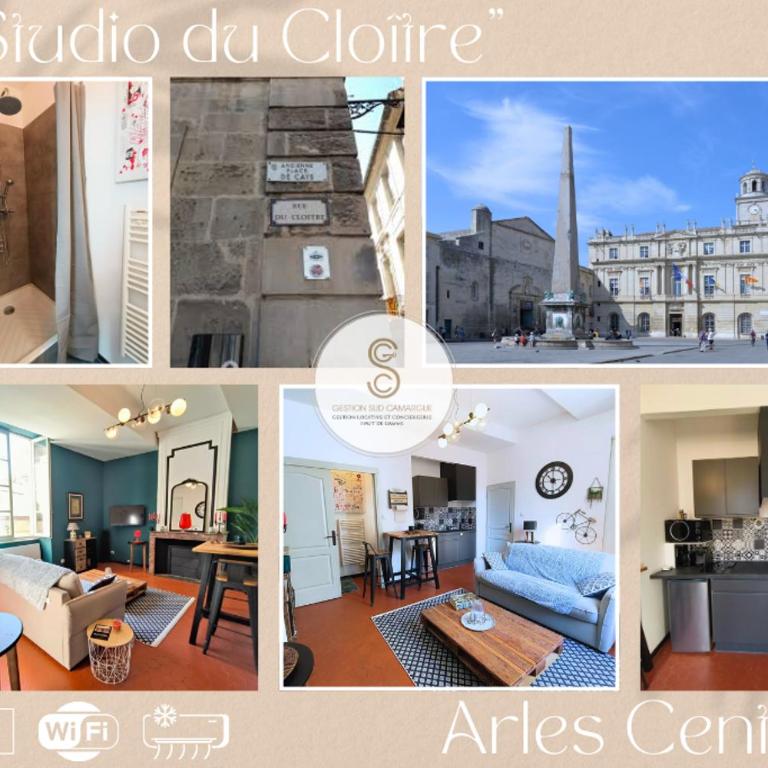 Le Cloître Arles Centre - Apartment mit 1 Schlafzimmer - 1
