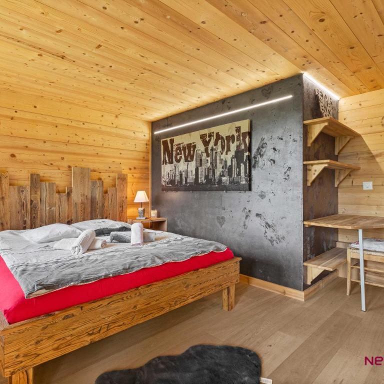 Chalet cosy Le Bouquetin jacuzzi et sauna idéal familles & couples vue imprenable - Chalet - 16
