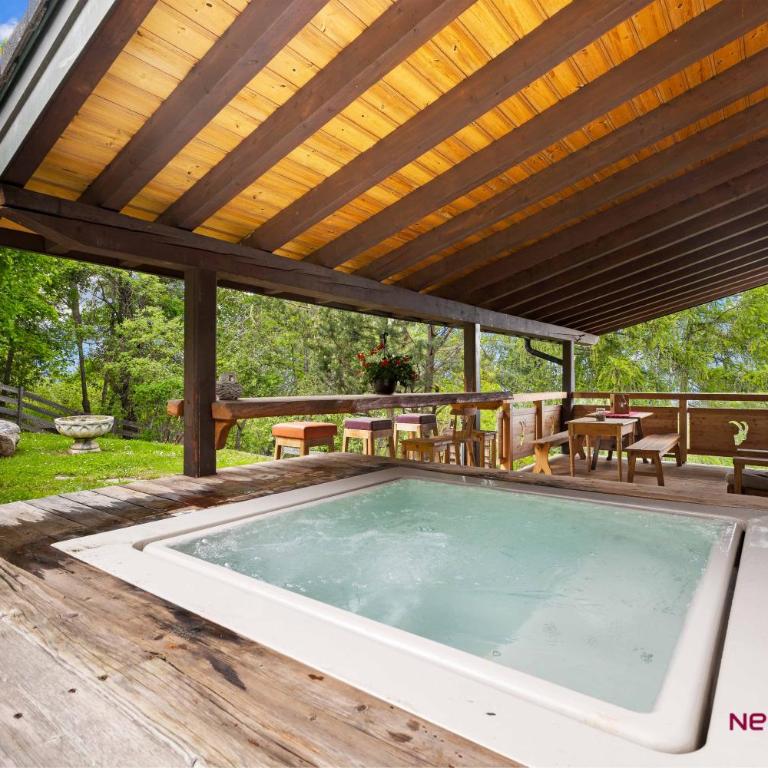 Chalet cosy Le Bouquetin jacuzzi et sauna idéal familles & couples vue imprenable - Chalet - 31