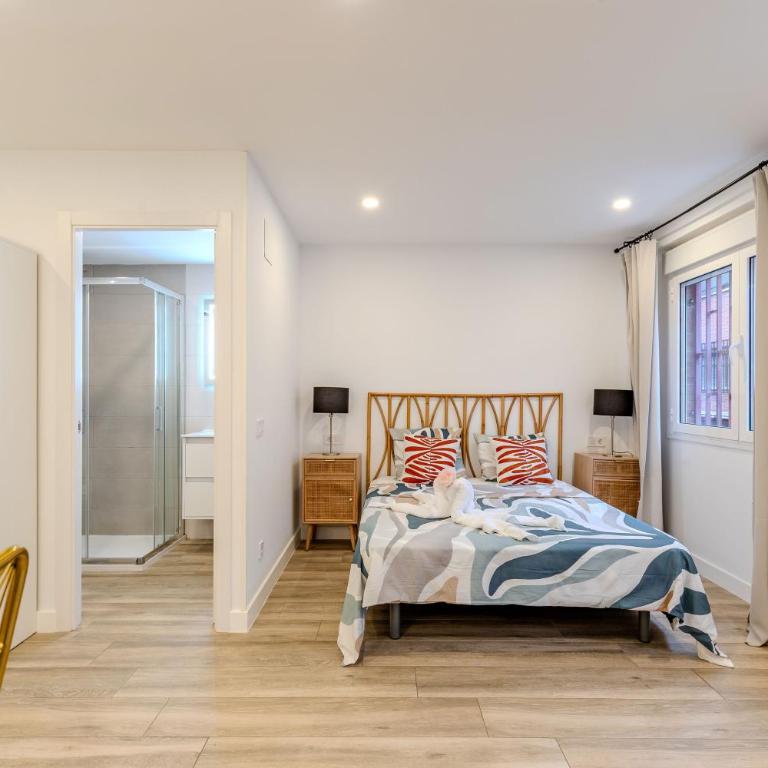 Bright and Fantastic Studio - Apartment Embajadores A - One-Bedroom Apartment - 4
