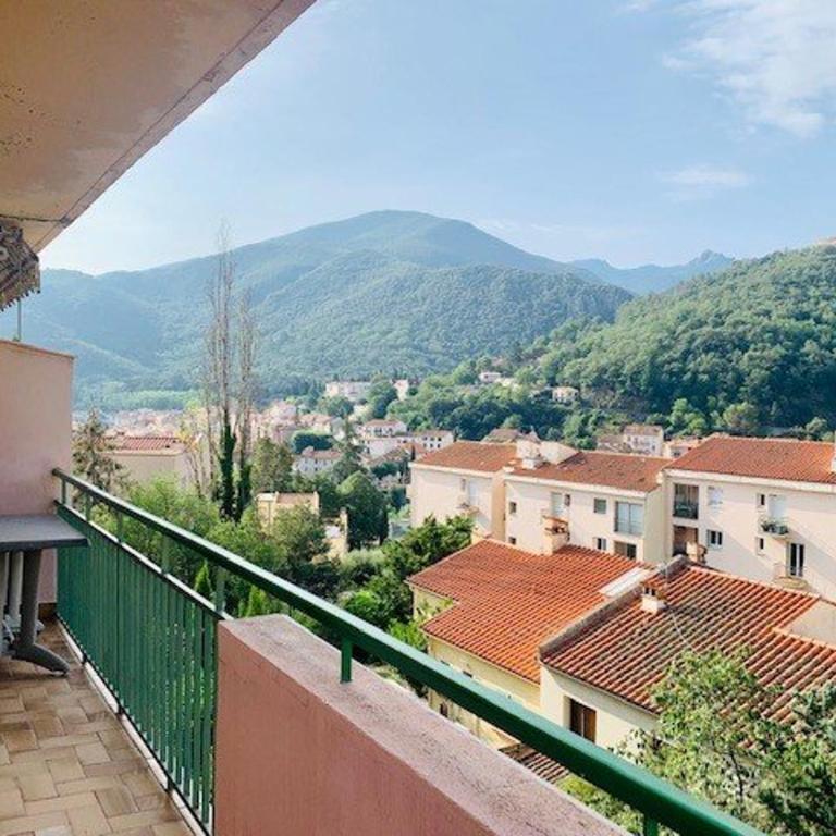 Appartement F3, 4 Couchages, Balcon, Wi-Fi, Garage, Ascenseur, Proche Centre et Cures, Amélie-les-Bains - Appartement 2 Chambres - 17