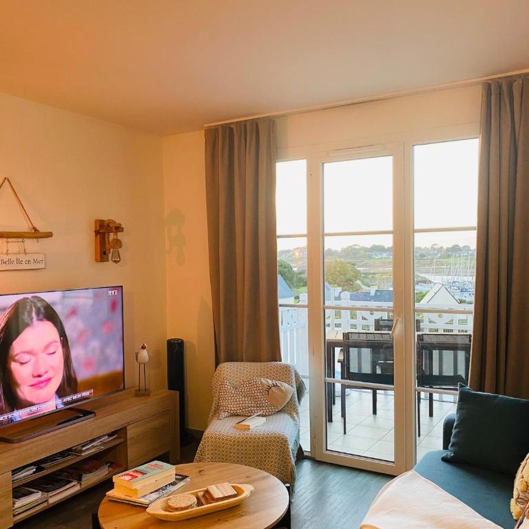 Ty-Caïrn - bel appartement, une chambre 2 à 4 personnes avec vue piscine et port crouesty - Appartement 2 Chambres - 4