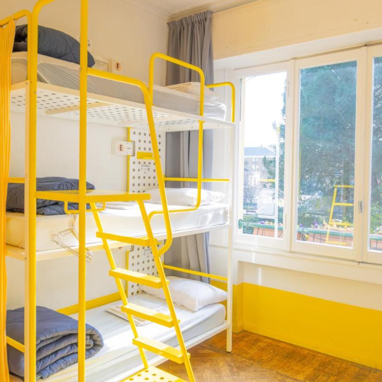 Ostello Bello Lake Como - Posto Letto in Dormitorio Femminile con 6 Letti - 5