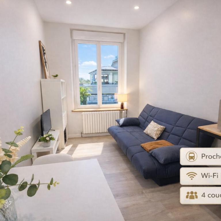 Duplex 4 personnes proche gare - Appartamento con 1 Camera da Letto - 1