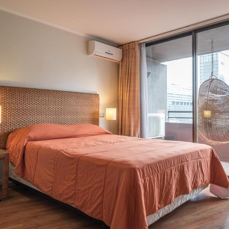 Wonderful MUT DEPT Costanera Center El Golf - One-Bedroom Apartment - 8