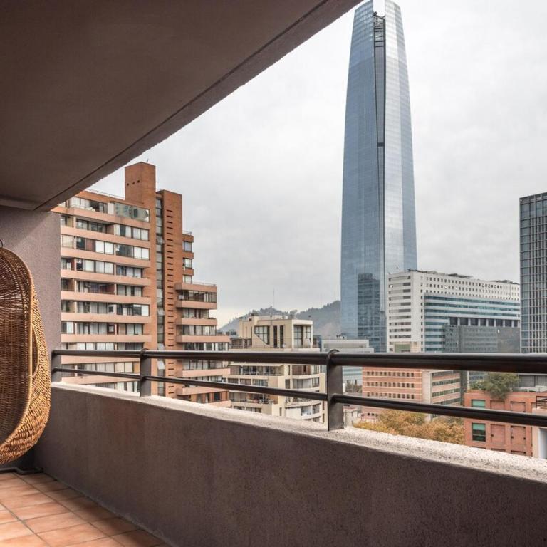Wonderful MUT DEPT Costanera Center El Golf - One-Bedroom Apartment - 12