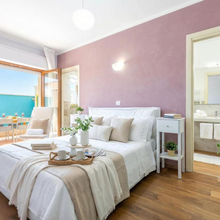 ClickSardegna Dimora Light House elegance and sea view in the heart of Alghero - Three-Bedroom Apartment with Ocean View - 39