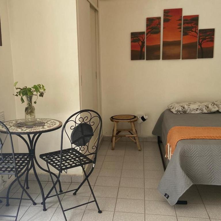 Alsina Monoambiente Playa y Güemes con Aire acondicionado - One-Bedroom Apartment - 3