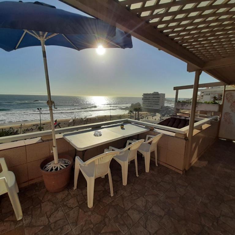Reñaca - Primera linea de playa con gran terraza - Two-Bedroom Apartment - 1