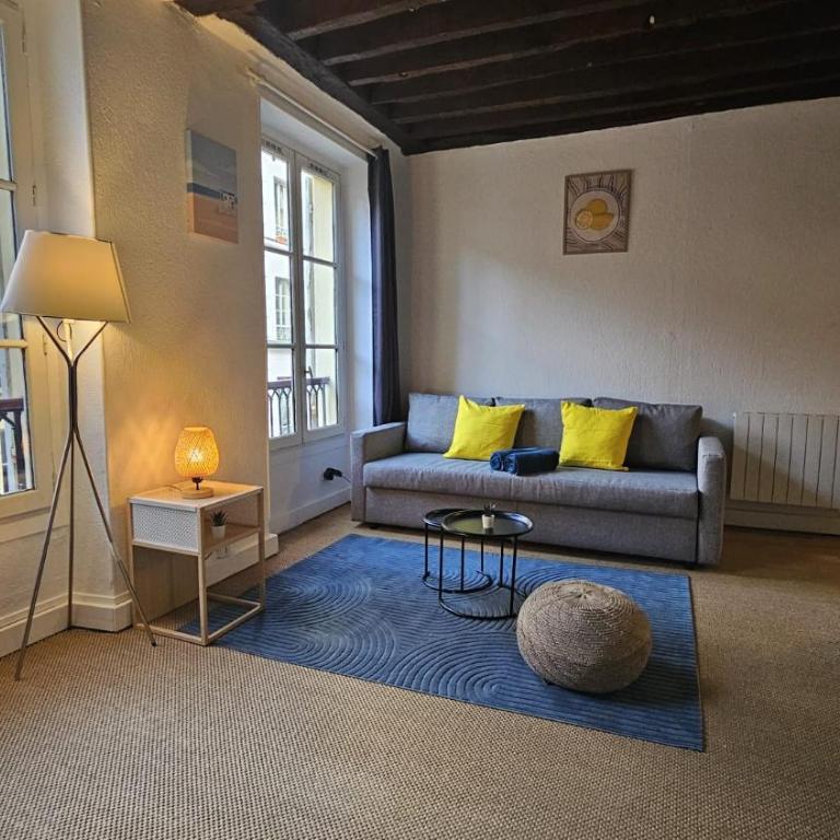 CHARMANT STUDIO EN PLEIN COEUR De PARIS QUARTIER MONTORGUEIL- JARDIN DU PALAIS ROYAL-MUSEE DU LOUVRE - One-Bedroom Apartment - 10