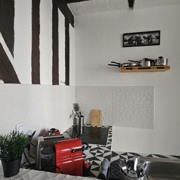 CHARMANT STUDIO EN PLEIN COEUR De PARIS QUARTIER MONTORGUEIL- JARDIN DU PALAIS ROYAL-MUSEE DU LOUVRE - One-Bedroom Apartment - 12
