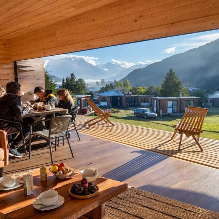 Puerta austral - Quadruple Room with Mountain View - 6