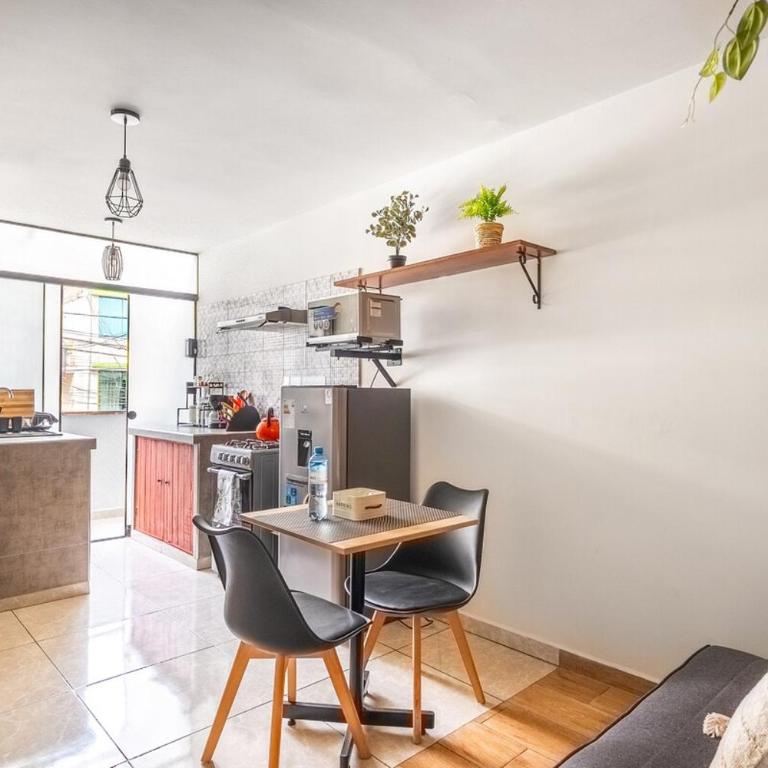 Equipped Loft with Sofa Bed and Balcony - One-Bedroom Apartment - 12