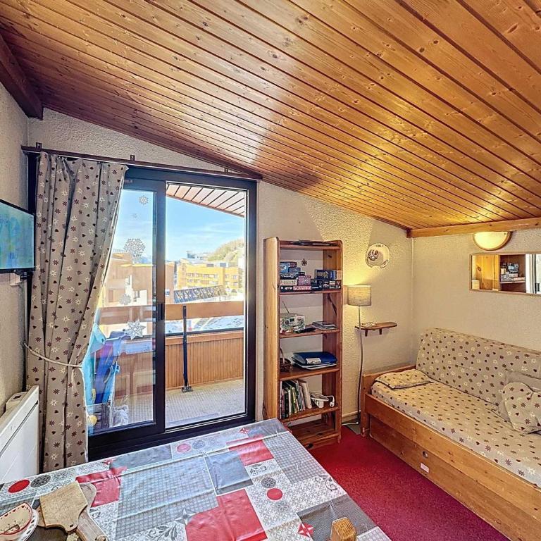 Studio cabine 18m² au cœur des Bruyères, ski aux pieds - FR-1-178-43 - Studio - 1