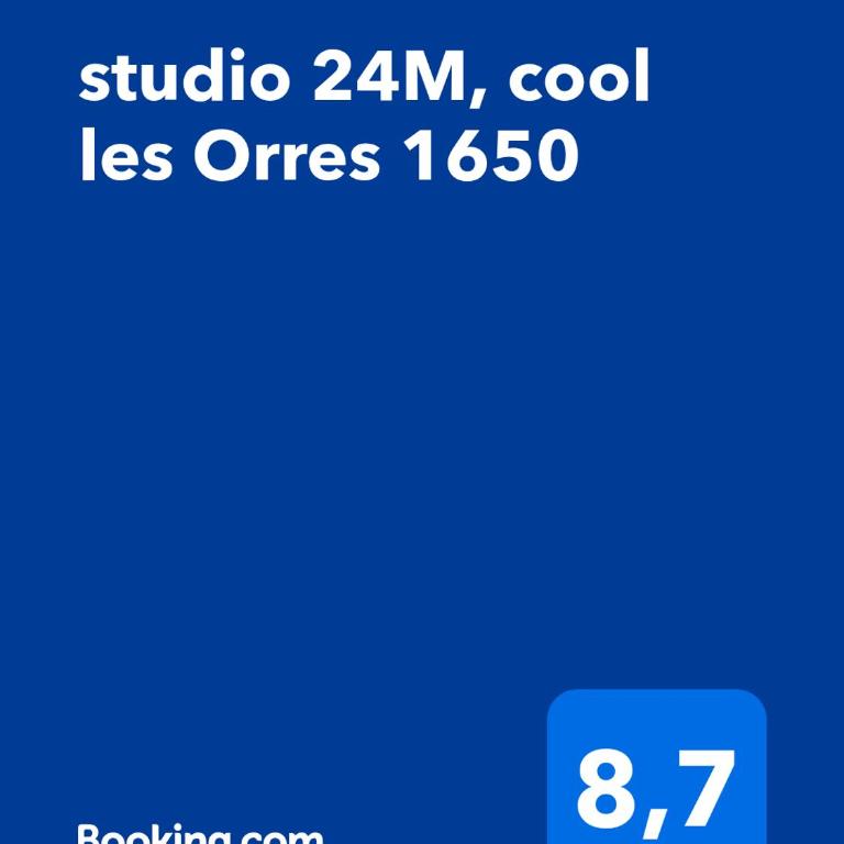 studio 24M, cool les Orres 1650 - Studio-Apartment - 42