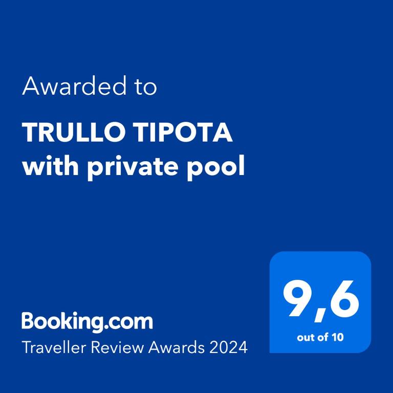 TRULLO TIPOTA with private pool - Villa con 3 Camere da Letto - 49