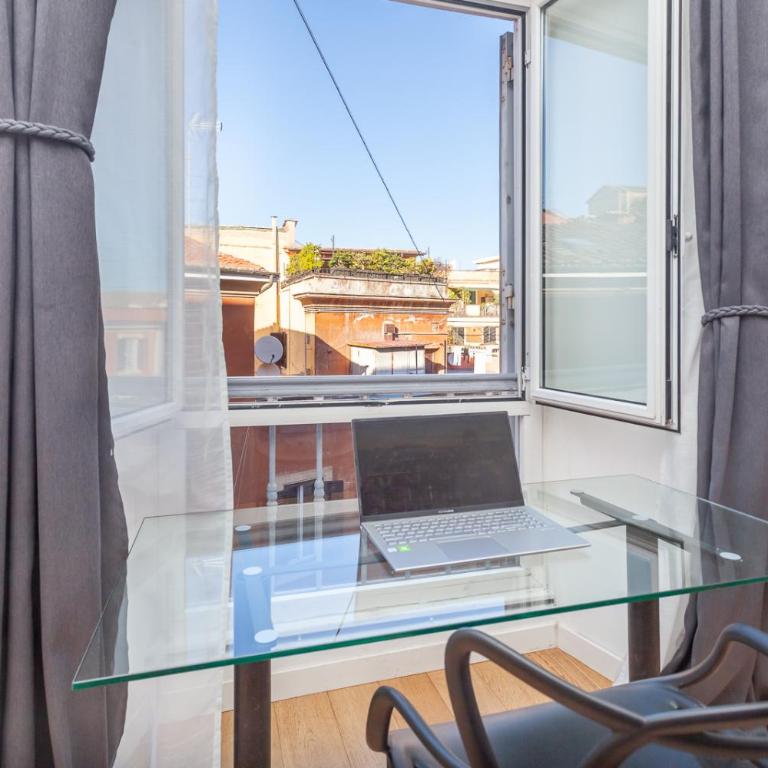 Trastevere art & Leisure Bertani 26 - Appartamento con 1 Camera da Letto e Vista Città - 16