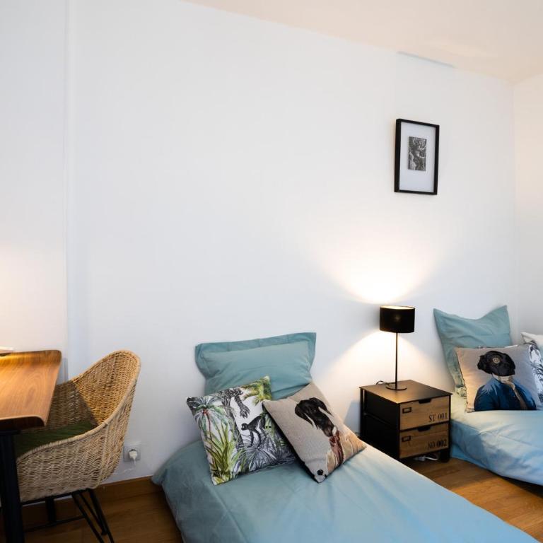 L'Aérien- Parking- Centre ville - Calme - Appartement 2 Chambres - 26