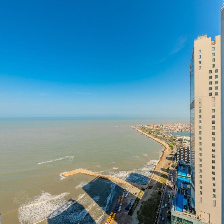 Premium con ubicación excelente en Bocagrande - One-Bedroom Apartment with Balcony and Water View - 44
