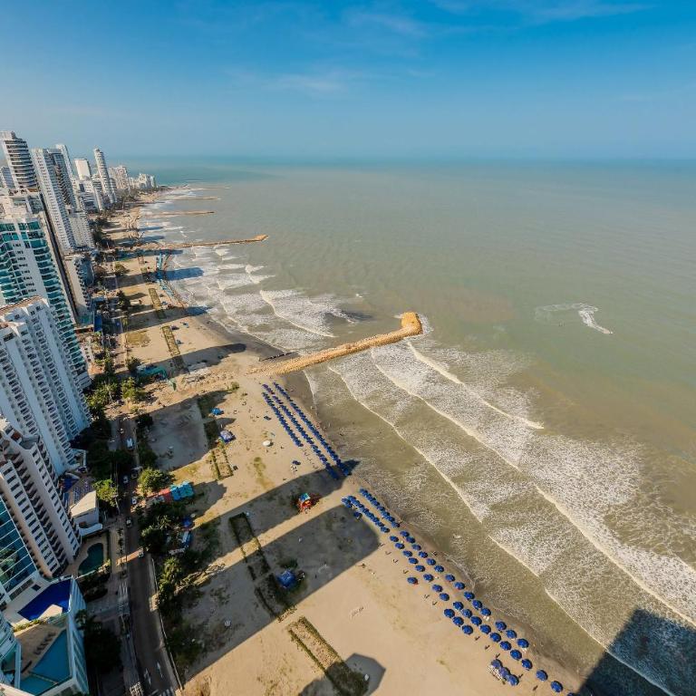Premium con ubicación excelente en Bocagrande - One-Bedroom Apartment with Balcony and Water View - 48