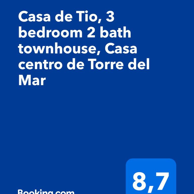 Casa de Tio, 3 bedroom 2 bath townhouse, Casa centro de Torre del Mar - Townhouse mit 3 Schlafzimmern - 35