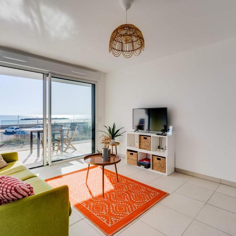 Valras-Loc Archipel Capri Balcon sur la Mer - Deluxe Apartment mit 1 Schlafzimmer und Meerblick - 6