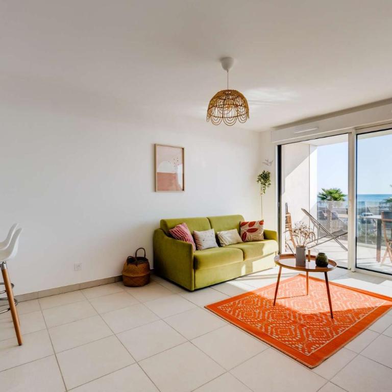 Valras-Loc Archipel Capri Balcon sur la Mer - Deluxe Apartment mit 1 Schlafzimmer und Meerblick - 7