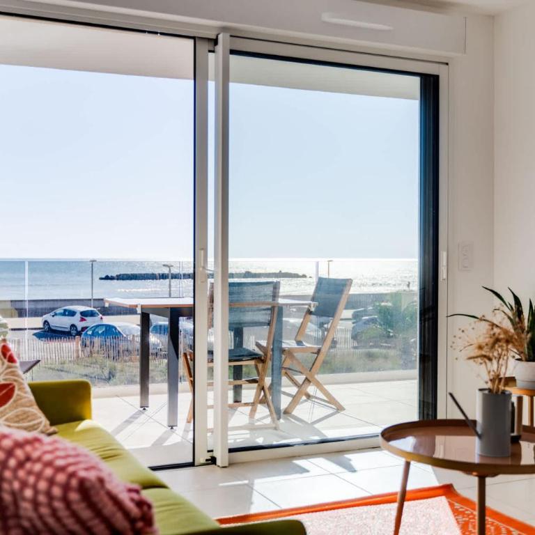 Valras-Loc Archipel Capri Balcon sur la Mer - Deluxe Apartment mit 1 Schlafzimmer und Meerblick - 15