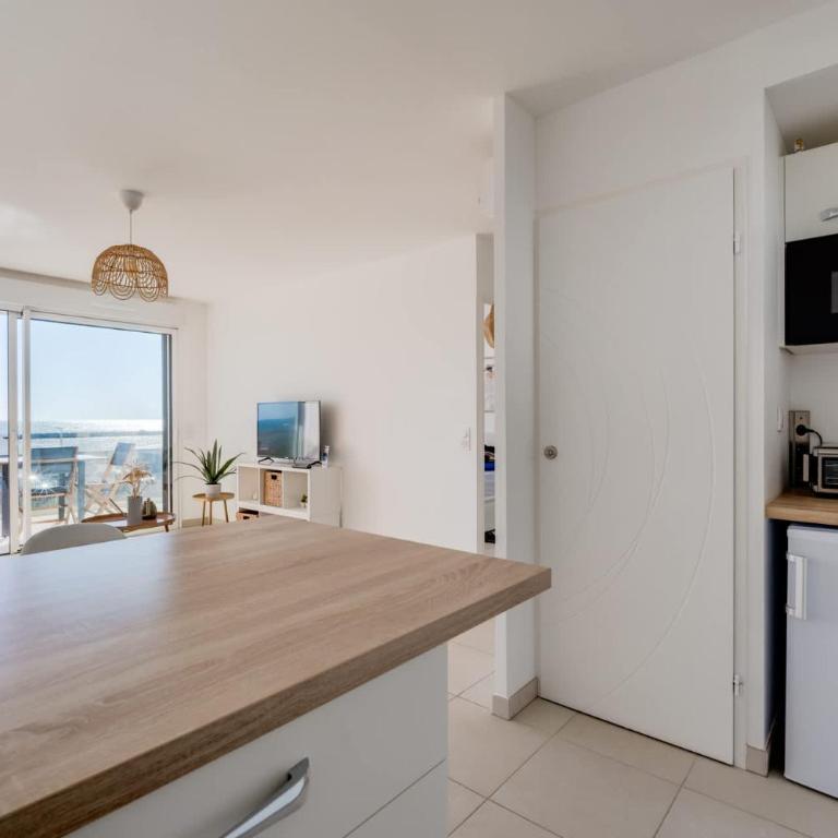 Valras-Loc Archipel Capri Balcon sur la Mer - Deluxe Apartment mit 1 Schlafzimmer und Meerblick - 17