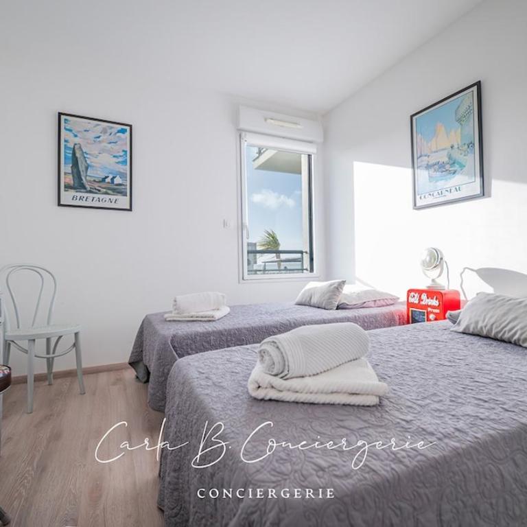Le Hublot Apartment 4 pers Thalasso Concarneau - Apartment mit 2 Schlafzimmern - 5