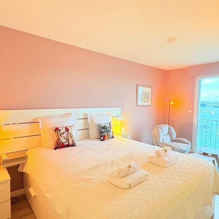 ''Ayda''T4 Vue imprenable Parking Clim Wifi Terrasse - Apartamento de 3 dormitorios y vistas al mar - 22