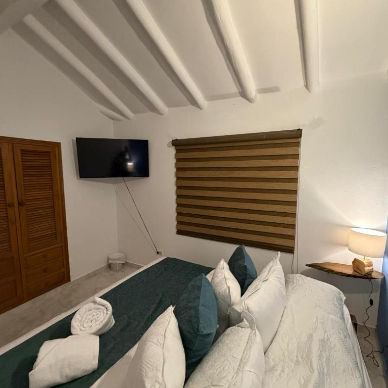 Apartamento Cenit - Centro Histórico Villa de Leyva - Six-Bedroom House - 11