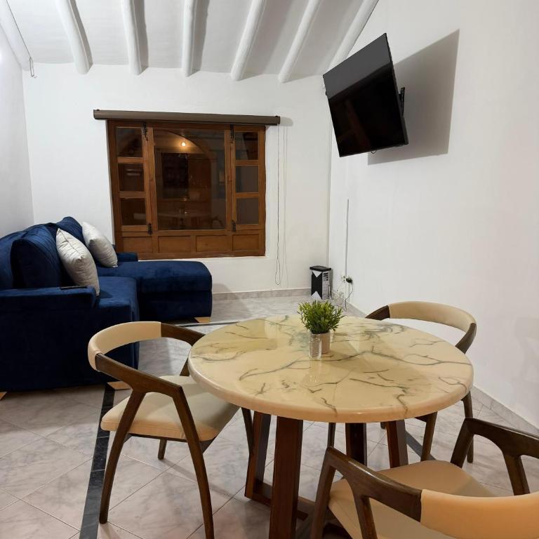 Apartamento Cenit - Centro Histórico Villa de Leyva - Six-Bedroom House - 31