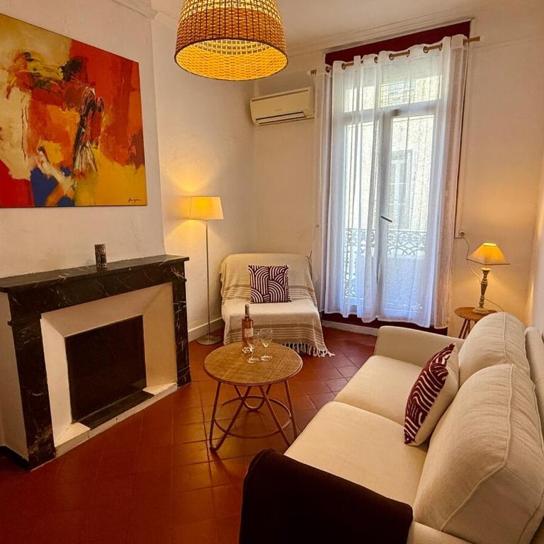 ''Les Tomettes'' Joli T2 cosy, Clim, Centre ville - Apartamento de 1 dormitorio - 4