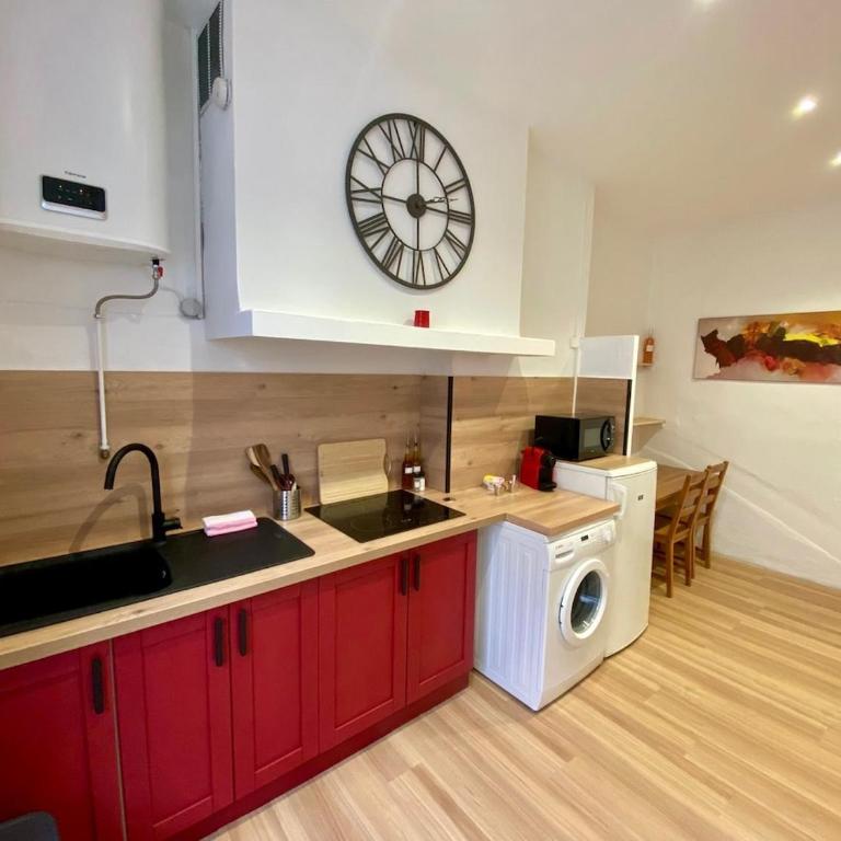 ''Les Tomettes'' Joli T2 cosy, Clim, Centre ville - Apartamento de 1 dormitorio - 6