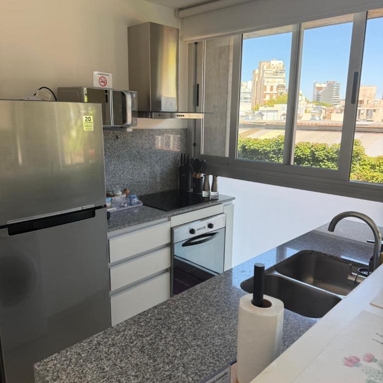 Suite Soho Con Piscina y Cochera Privada - Apartamento de 1 Dormitorio con balcón y vistas a la ciudad - 5