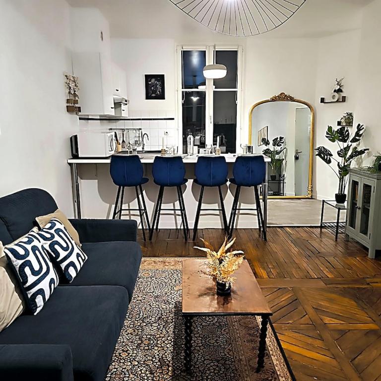 Le Cocon Foch Premium - Lumineux - Nancy Centre - Proche Gare - One-Bedroom Apartment - 1