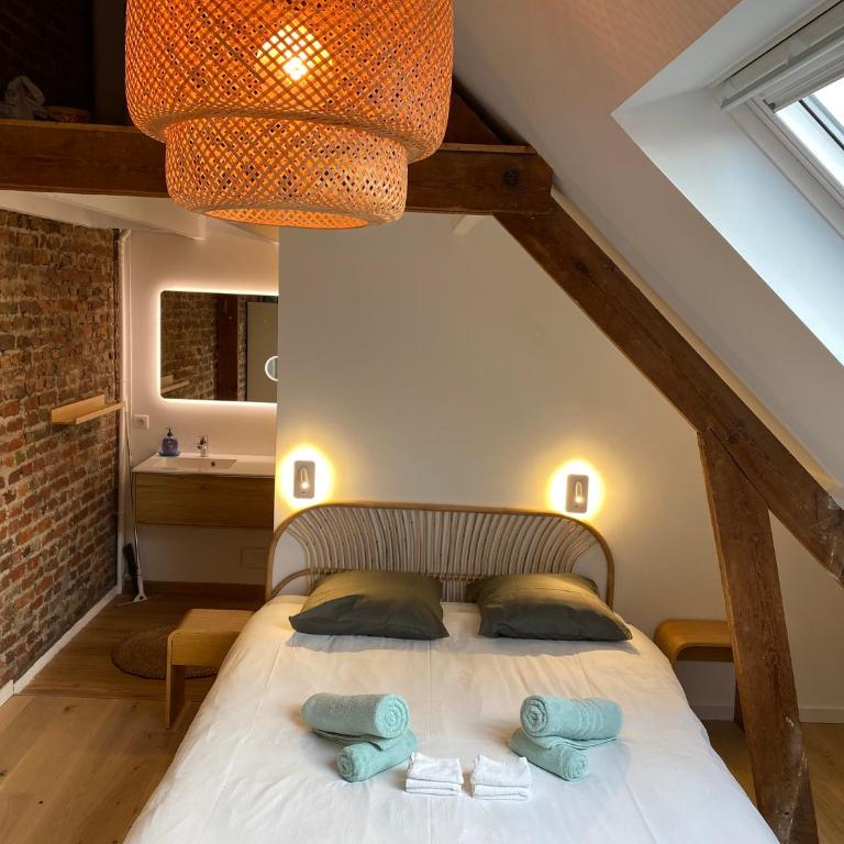 LE BALMORAL Exceptionnel Duplex T4 cœur de ville à 2 minutes de la plage - Apartment mit 3 Schlafzimmern - 23