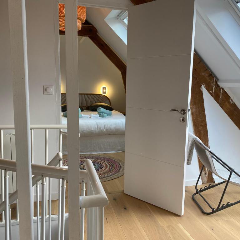 LE BALMORAL Exceptionnel Duplex T4 cœur de ville à 2 minutes de la plage - Apartment mit 3 Schlafzimmern - 16