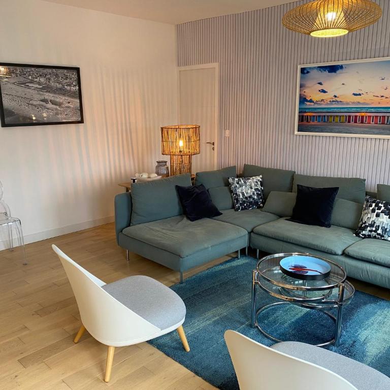 LE BALMORAL Exceptionnel Duplex T4 cœur de ville à 2 minutes de la plage - Apartment mit 3 Schlafzimmern - 3