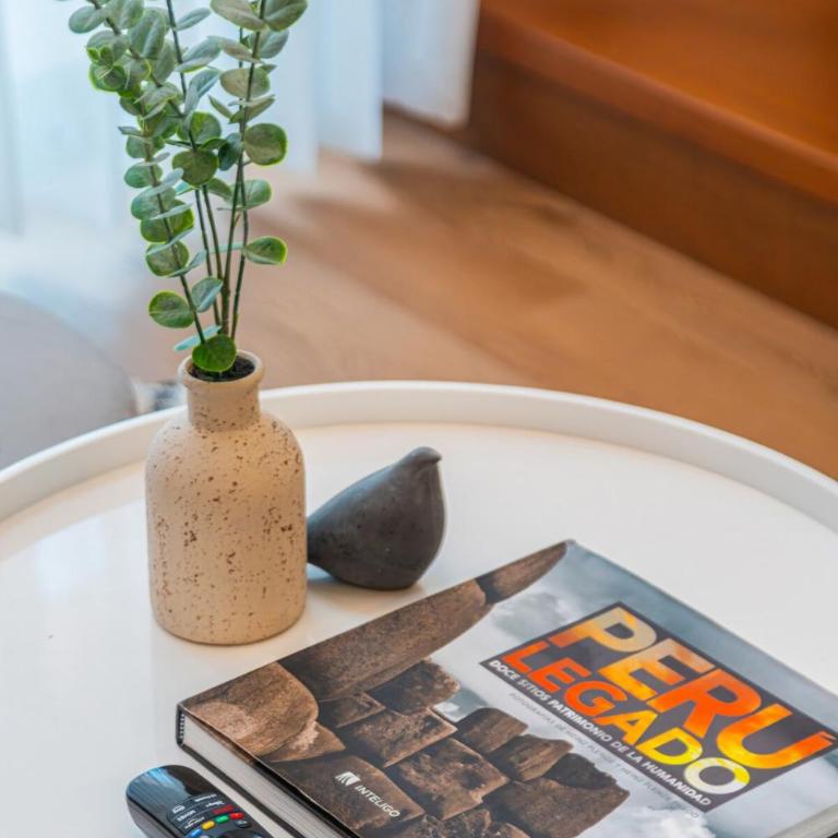 Double-height deluxe loft 50 m from Parque Kennedy - One-Bedroom Apartment - 33