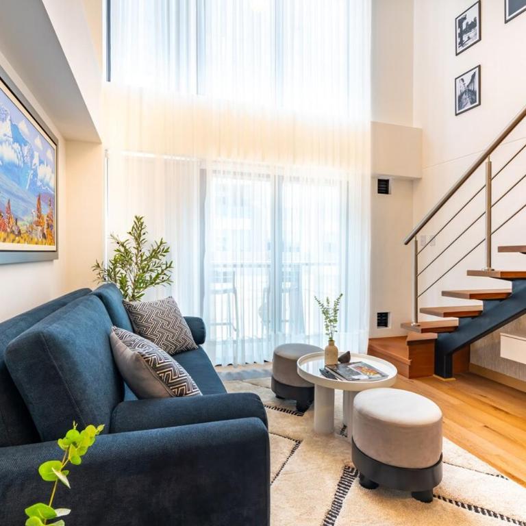 Double-height deluxe loft 50 m from Parque Kennedy - One-Bedroom Apartment - 5