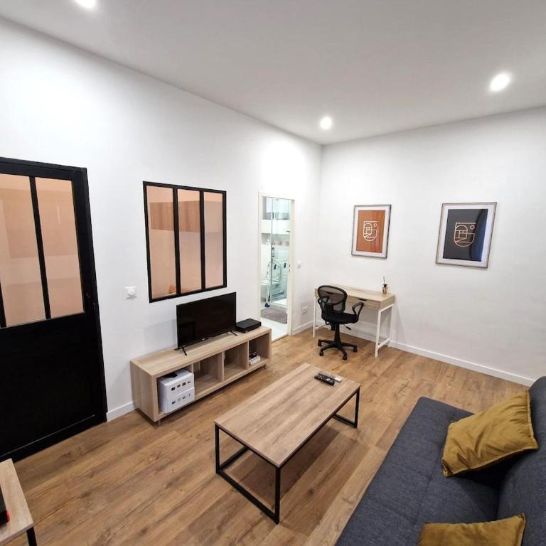 La Pause des Chalets, Le Calme au cœur de Toulouse - Apartment mit 1 Schlafzimmer - 3