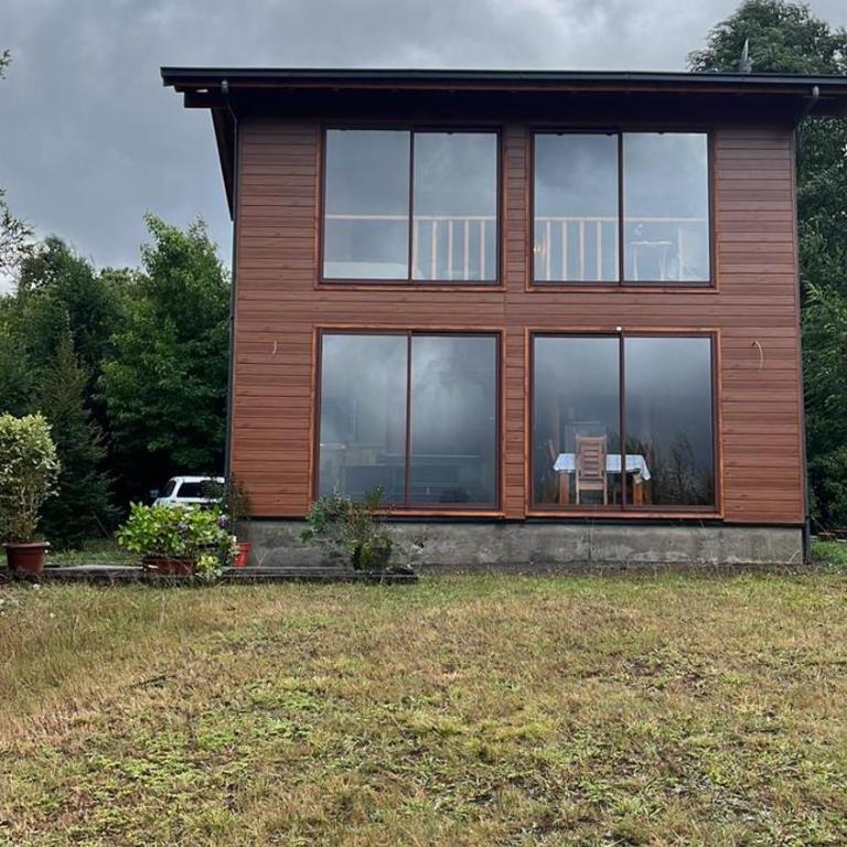 Cabaña Caburgua vista al Volcán, Senderos del Bosque - Two-Bedroom Chalet - 7